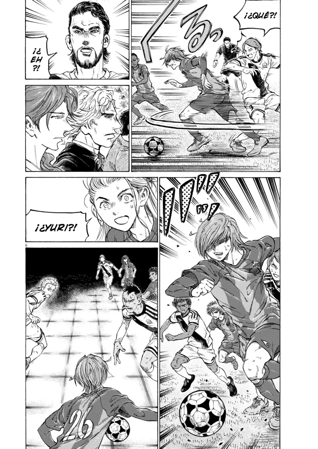 Read Ao ashi ES Manga Online