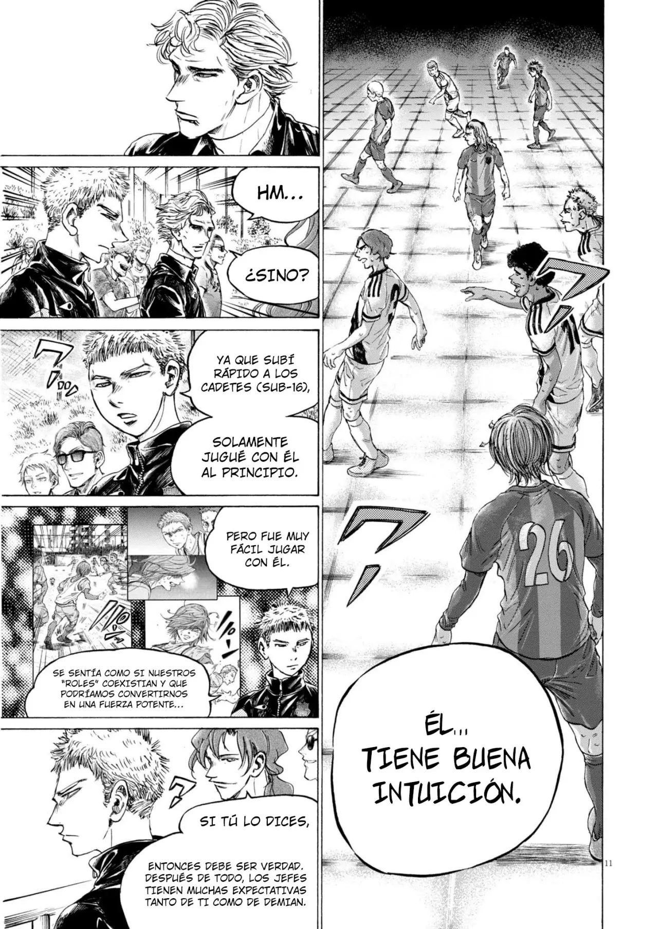 Read Ao ashi ES Manga Online