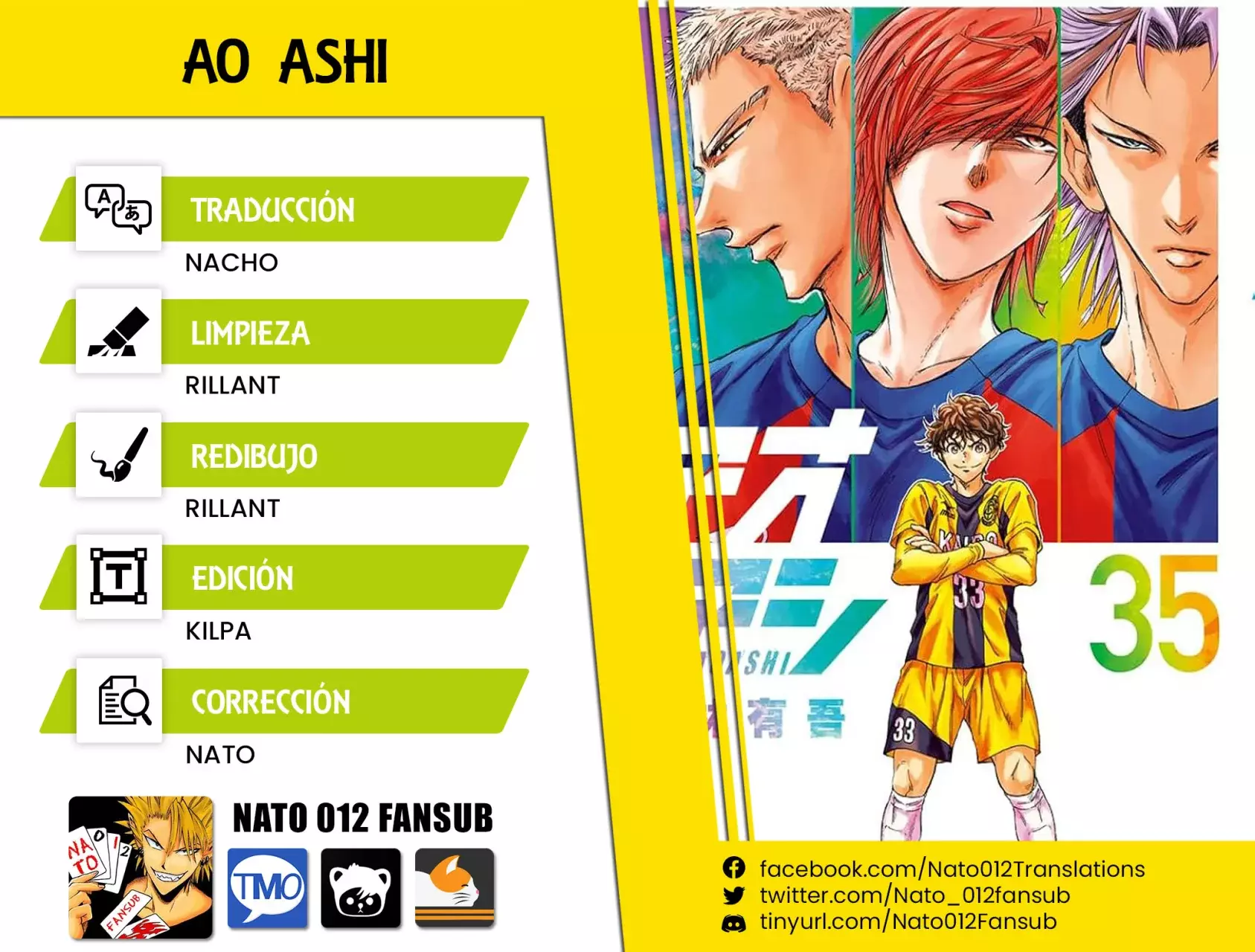 Read Ao ashi ES Manga Online