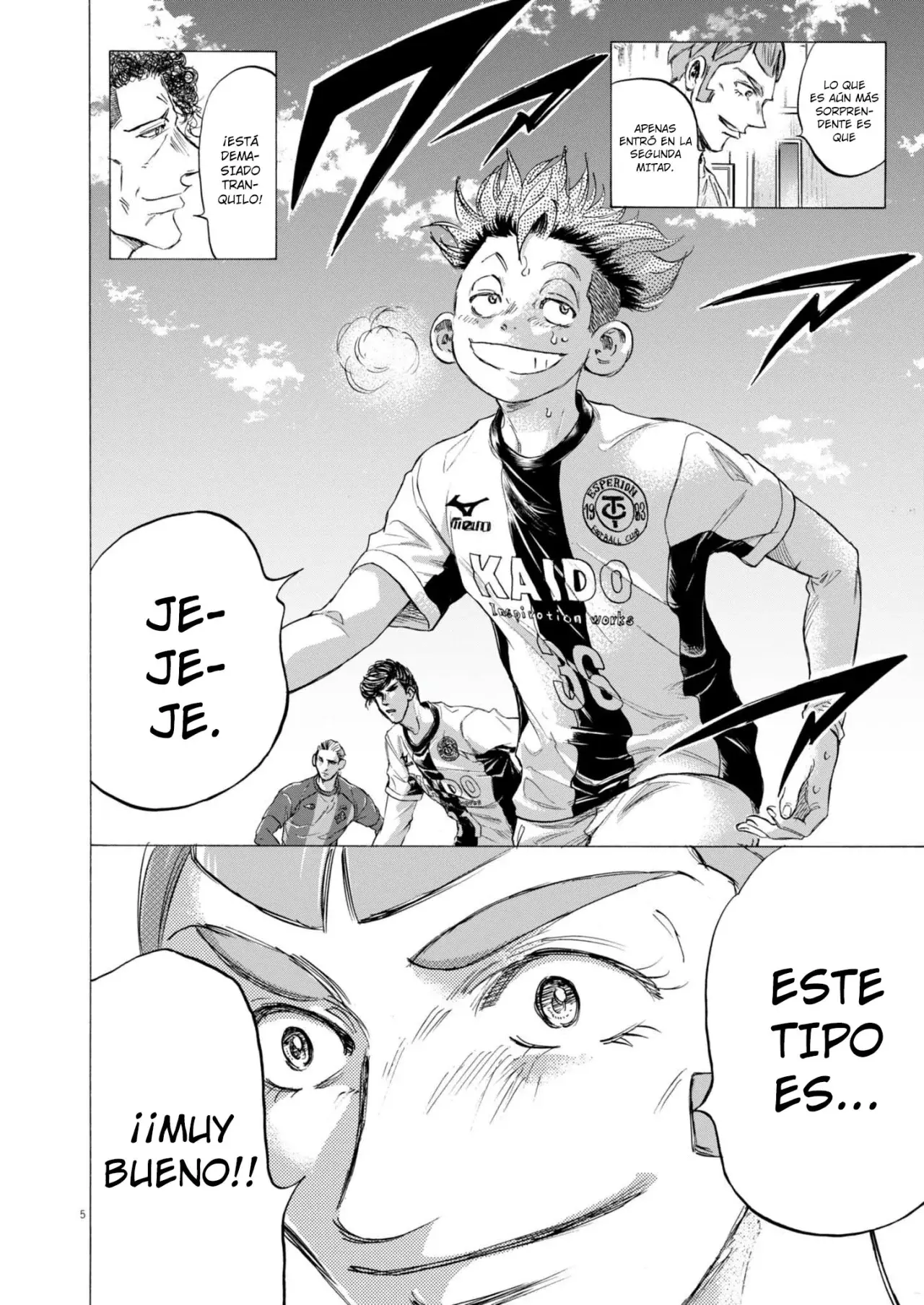 Read Ao ashi ES Manga Online