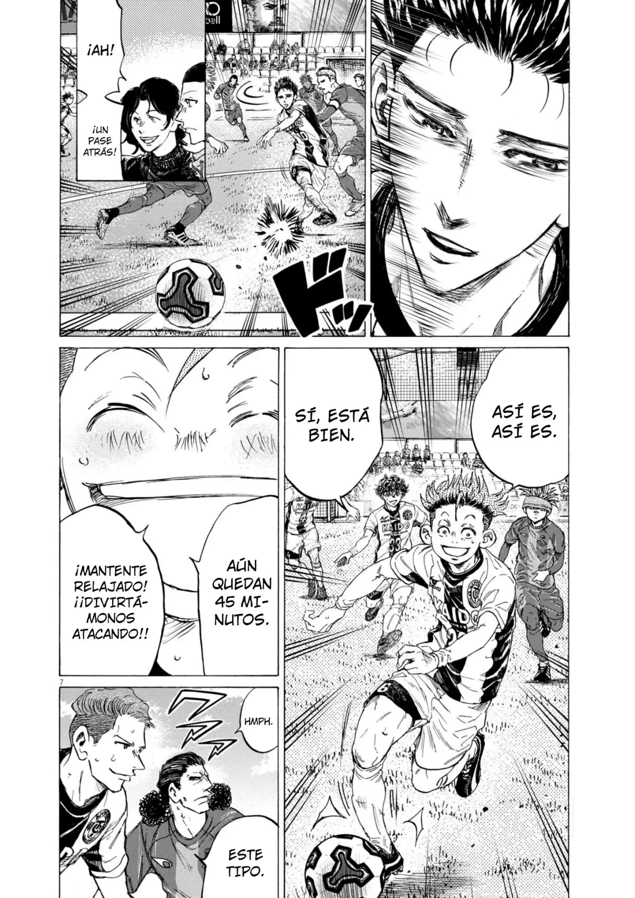 Read Ao ashi ES Manga Online