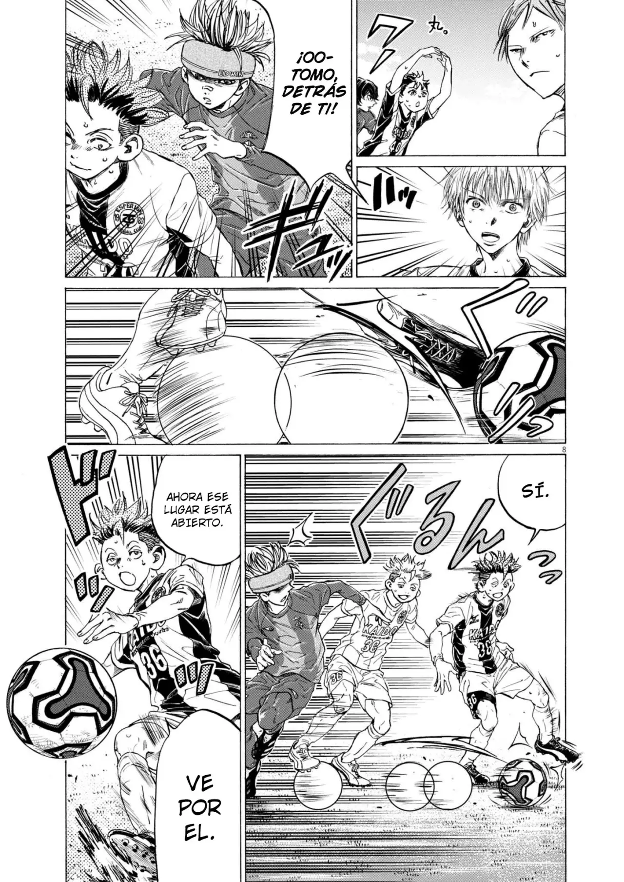 Read Ao ashi ES Manga Online