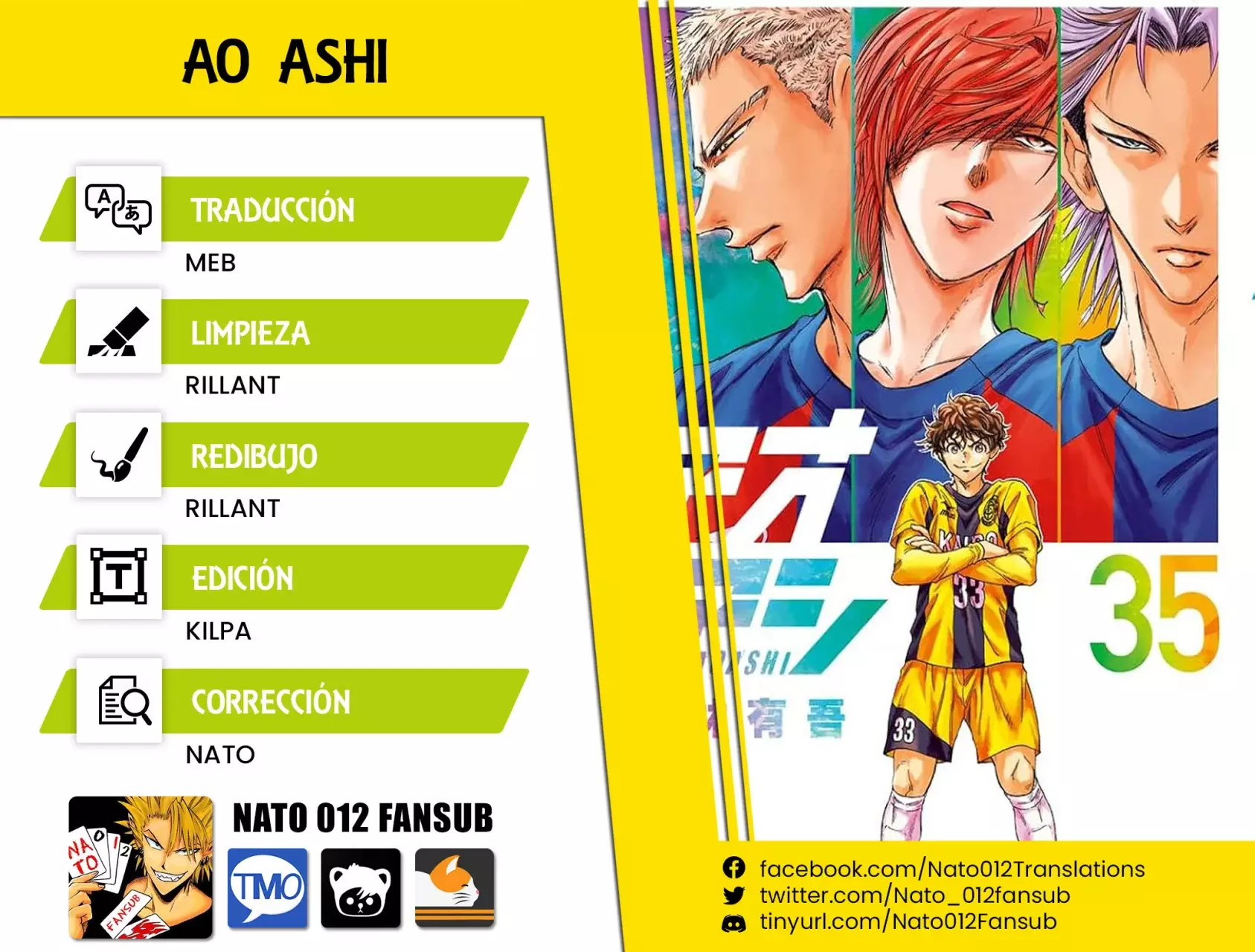 Read Ao ashi ES Manga Online