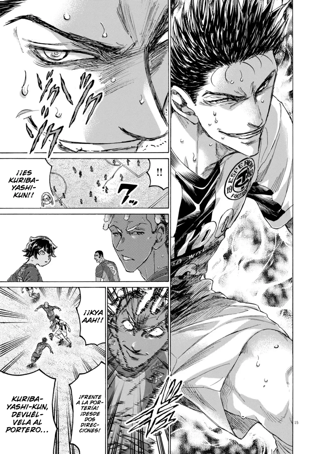 Read Ao ashi ES Manga Online