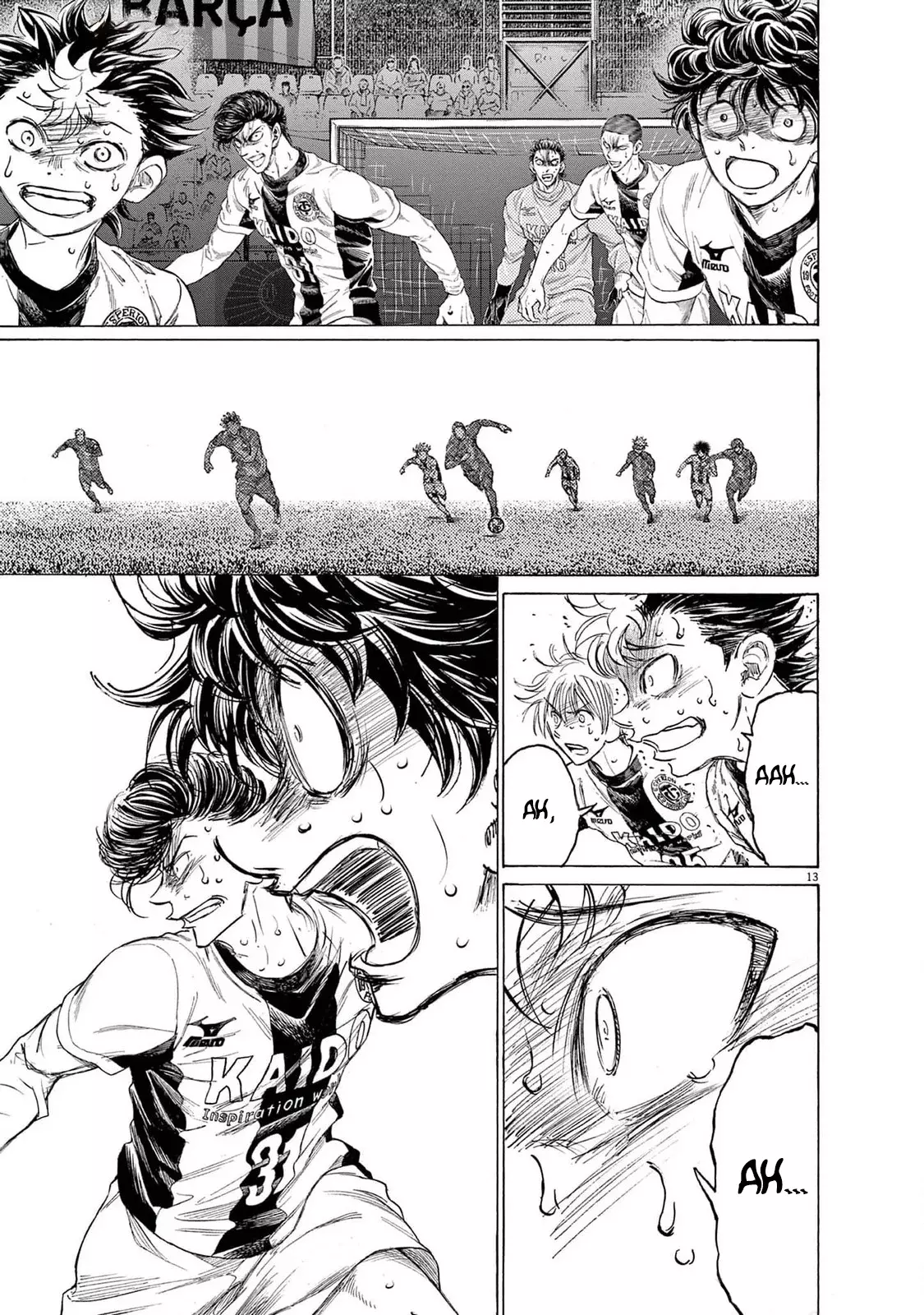 Read Ao ashi ES Manga Online