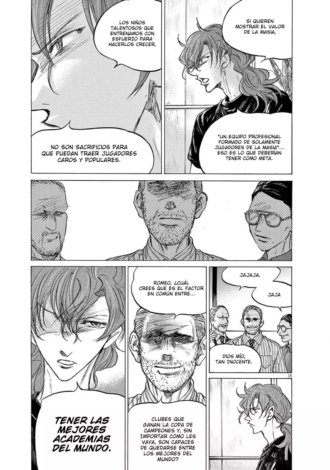 Read Ao ashi ES Manga Online