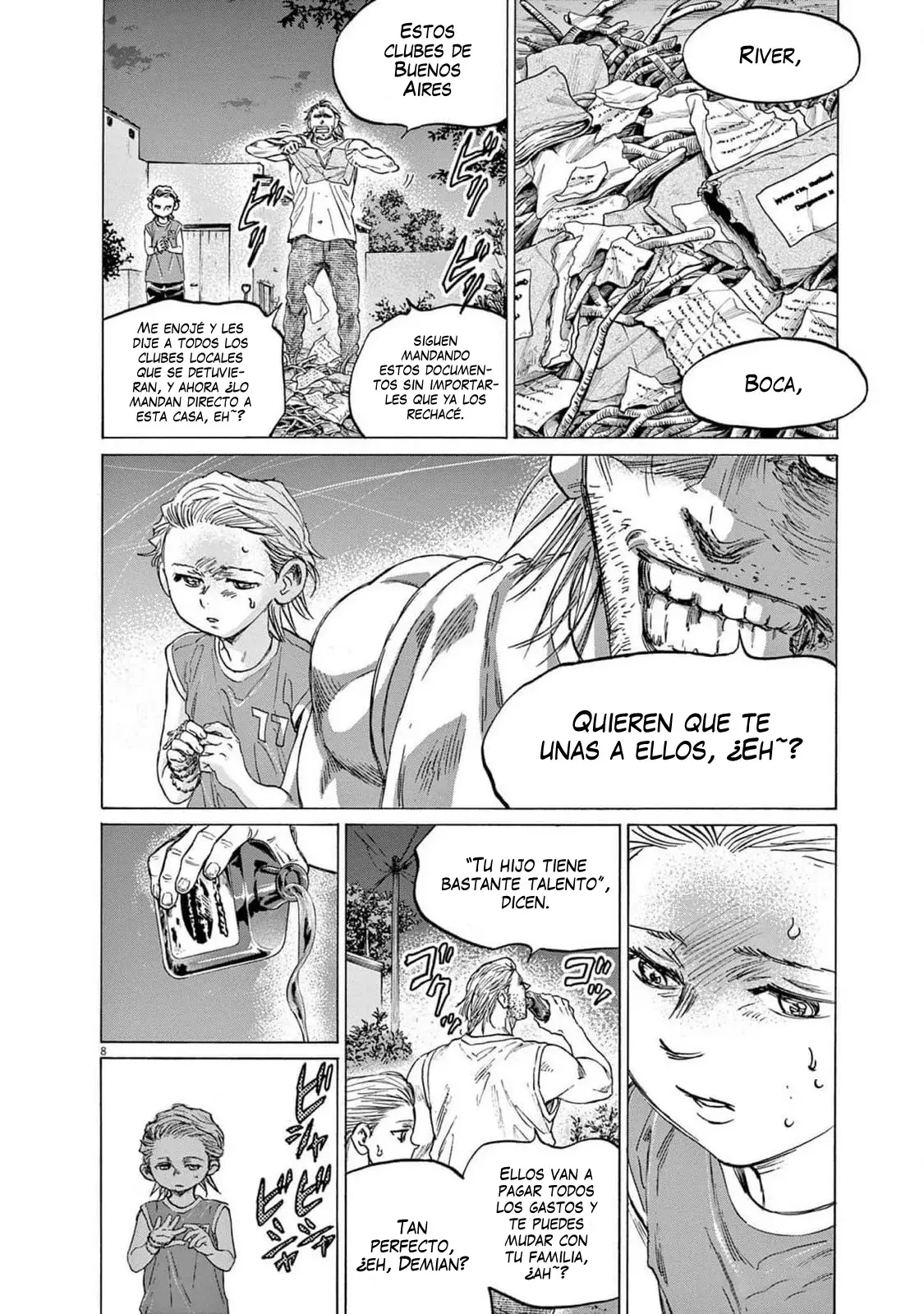 Read Ao ashi ES Manga Online