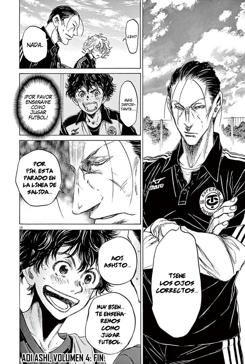 Read Ao ashi ES Manga Online
