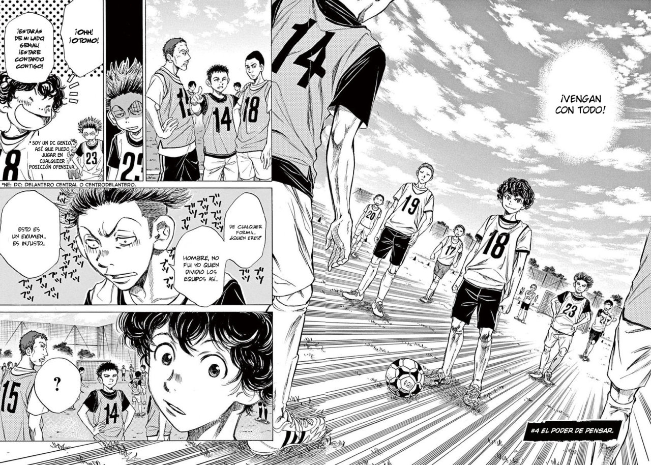 Read Ao ashi ES Manga Online