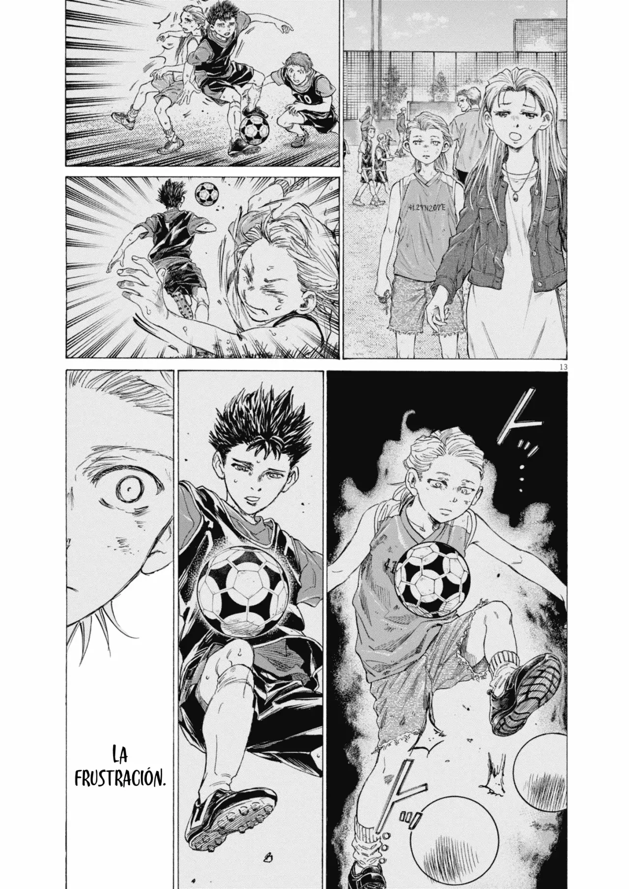 Read Ao ashi ES Manga Online