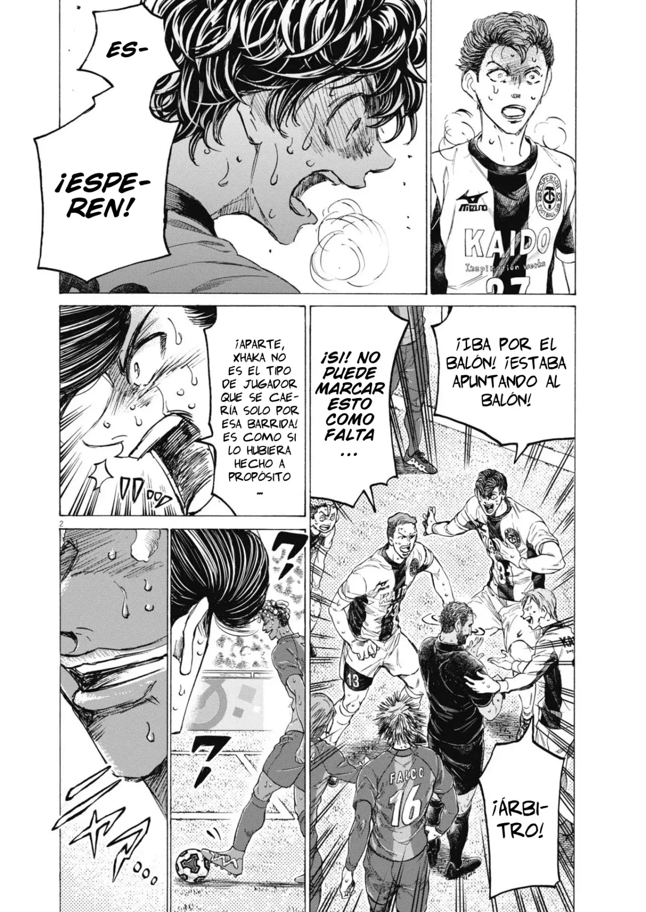 Read Ao ashi ES Manga Online