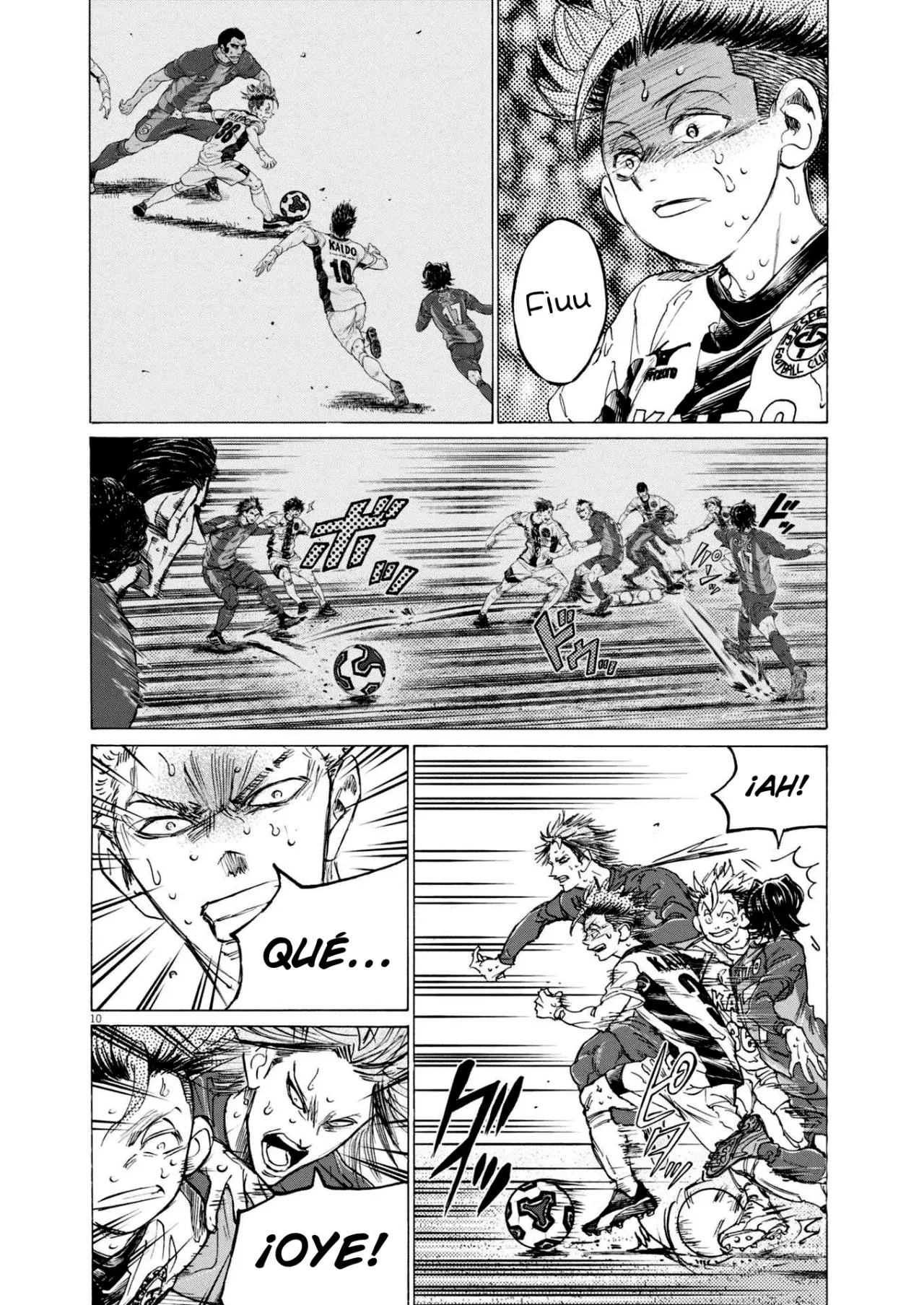 Read Ao ashi ES Manga Online
