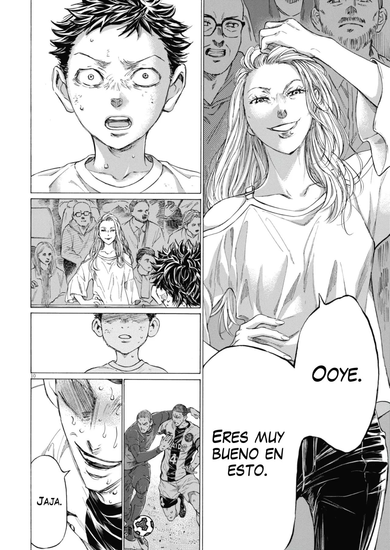 Read Ao ashi ES Manga Online