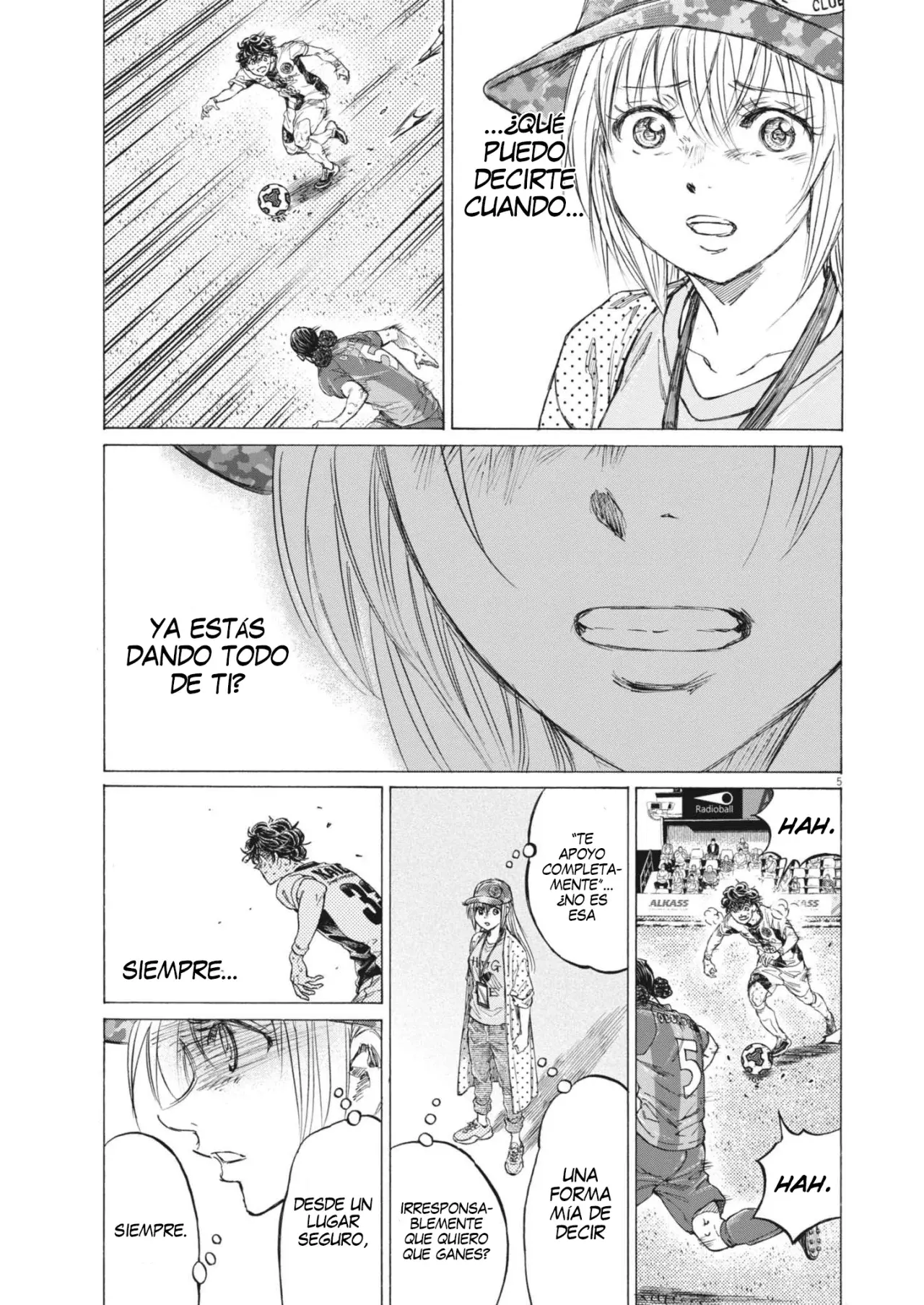 Read Ao ashi ES Manga Online