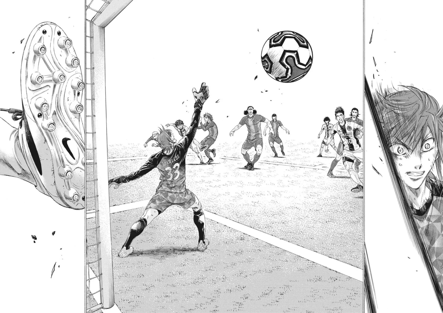 Read Ao ashi ES Manga Online