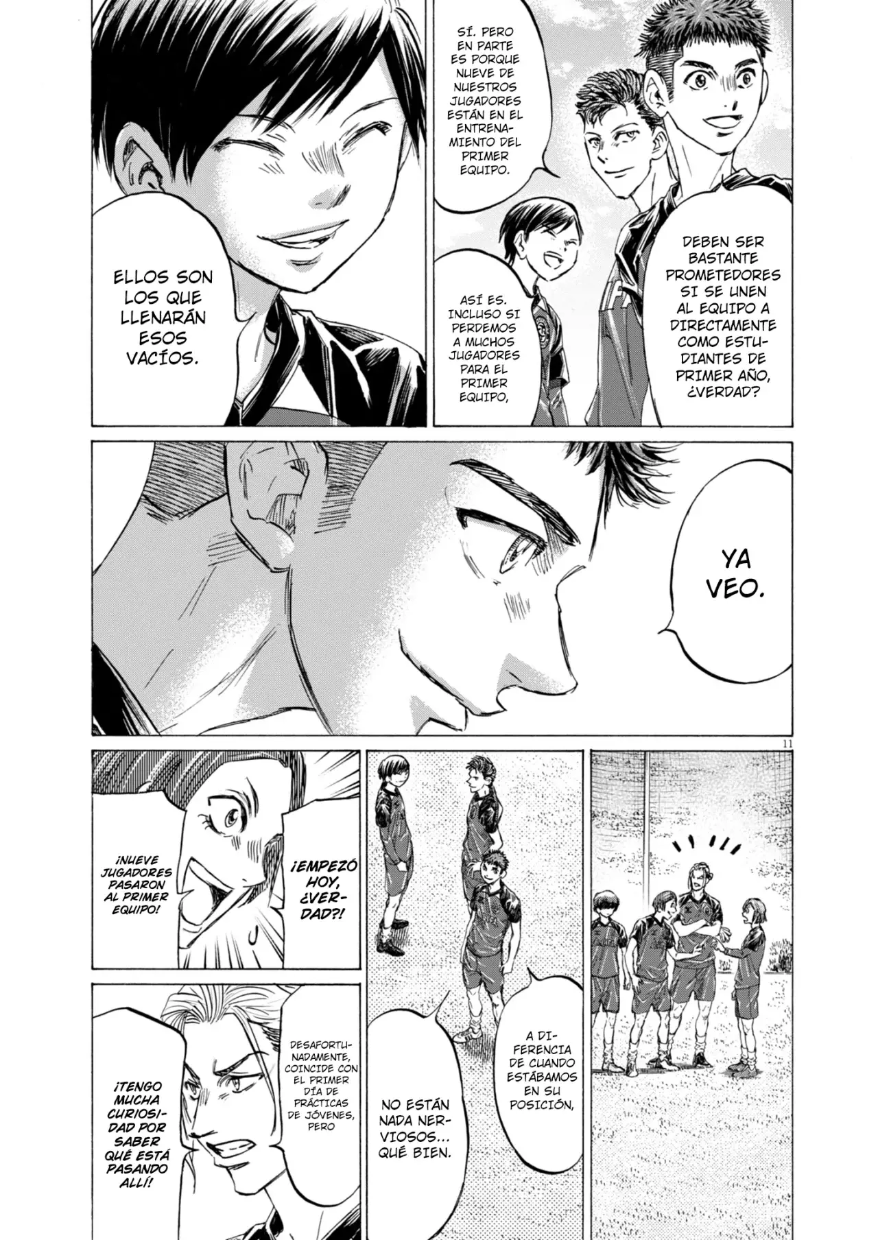 Read Ao ashi ES Manga Online