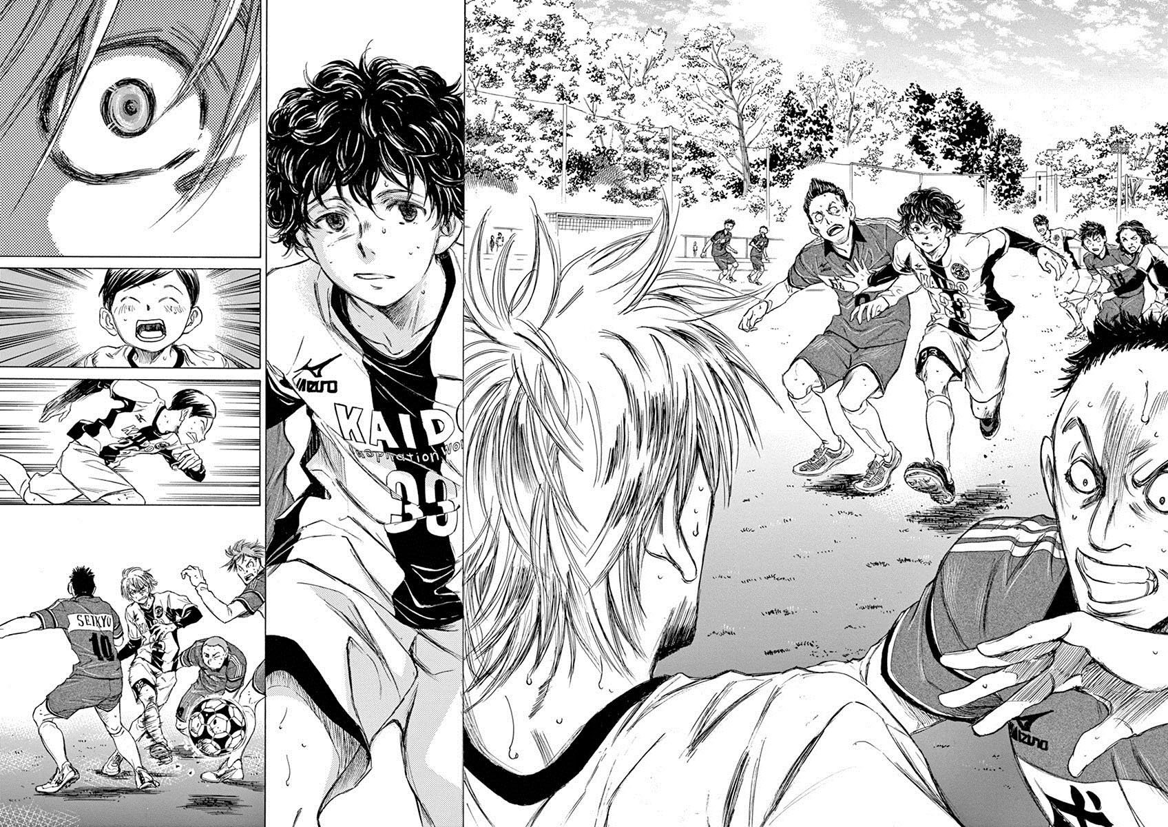Read Ao ashi ES Manga Online