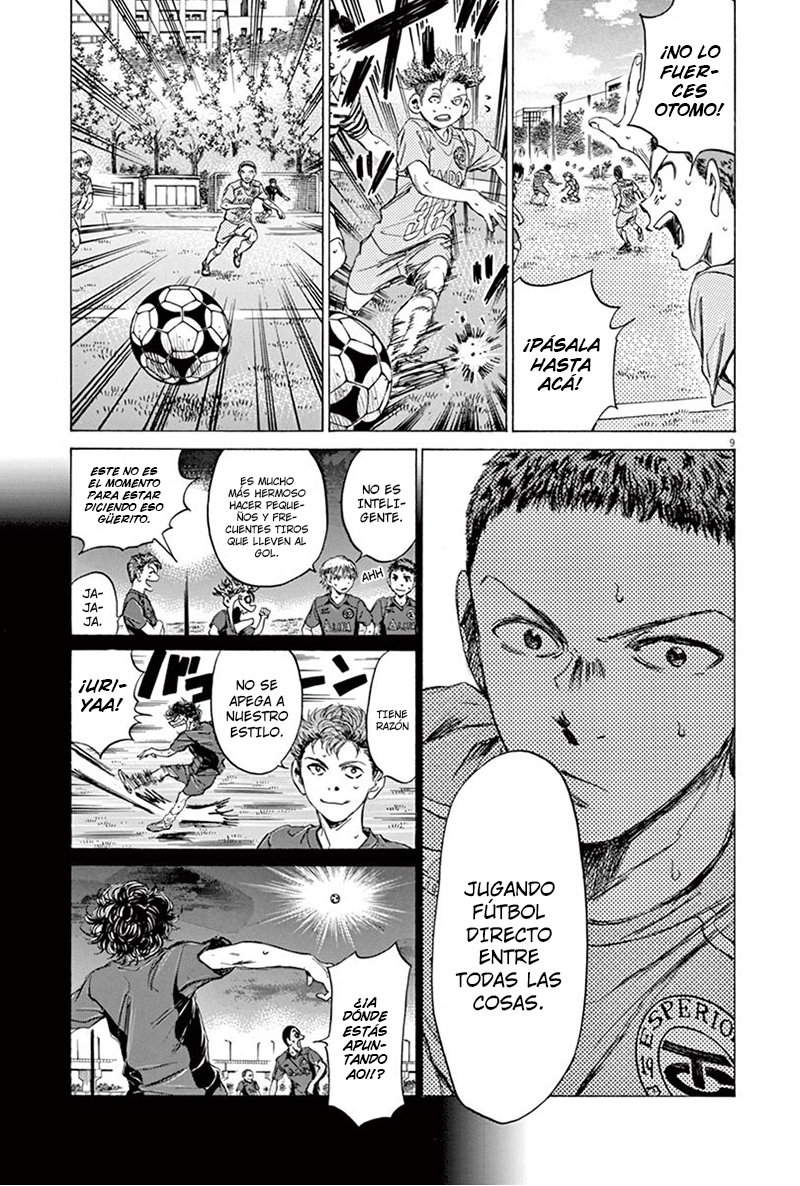 Read Ao ashi ES Manga Online