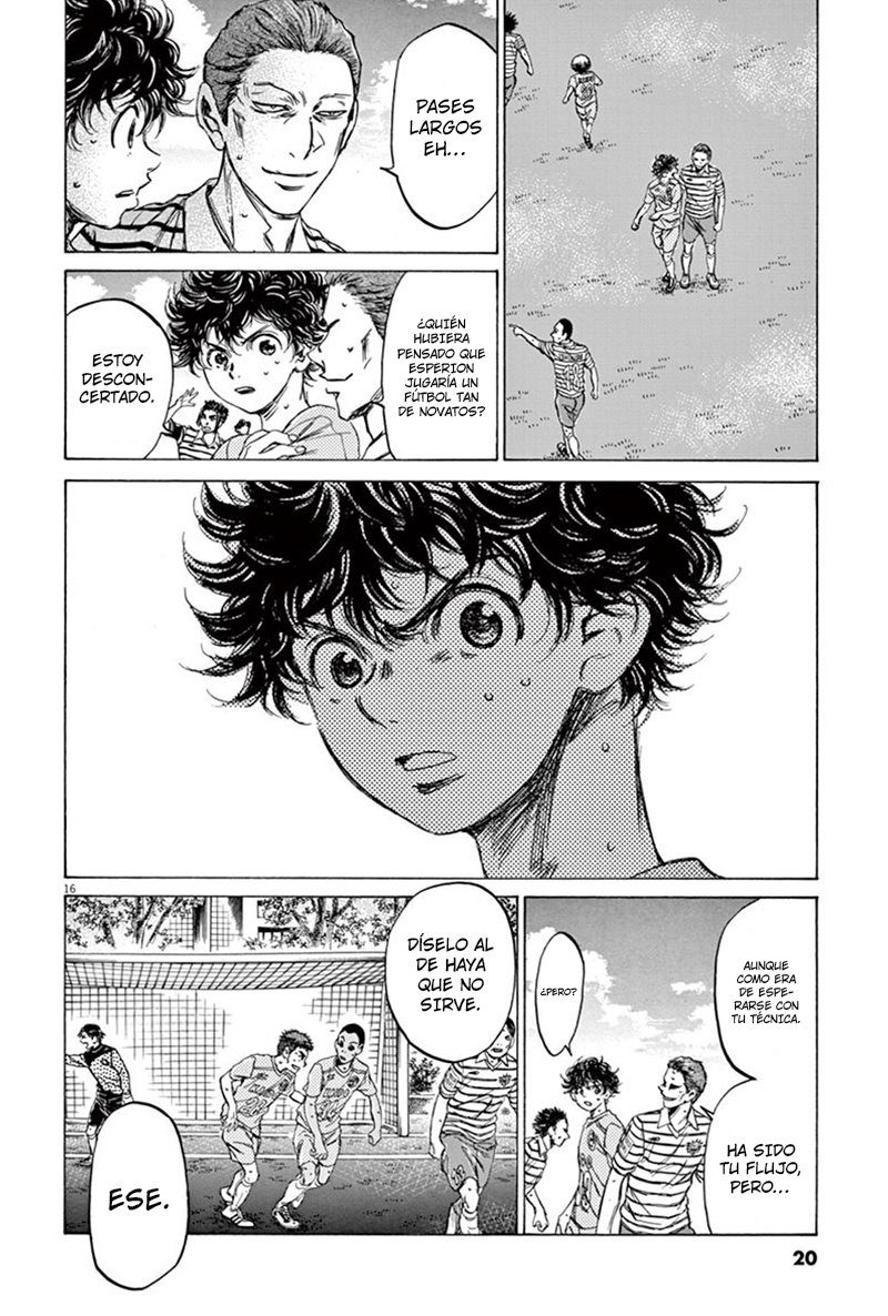 Read Ao ashi ES Manga Online