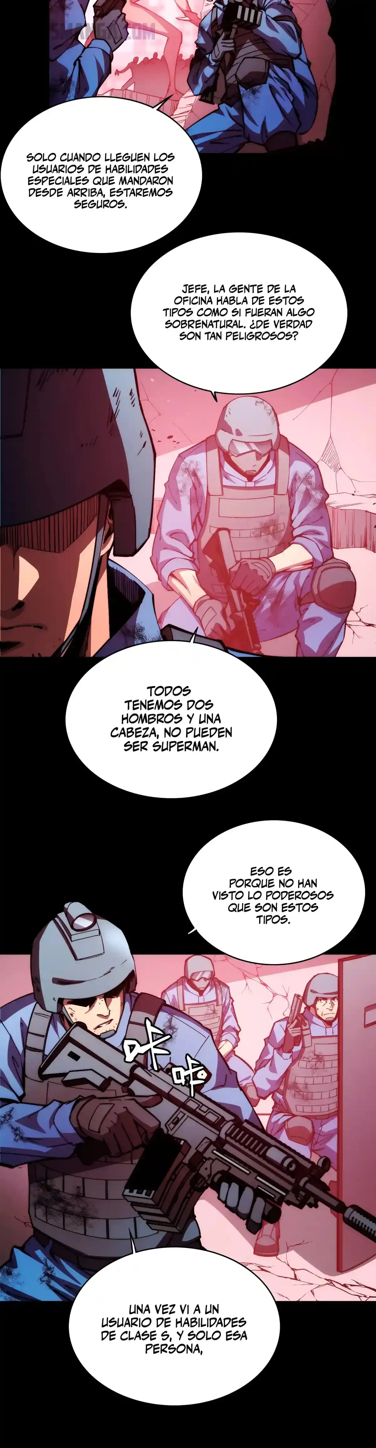 Read Apocalipsis El Estandarte del Rey Humano inclina a todas las discípulas ES Manga Online