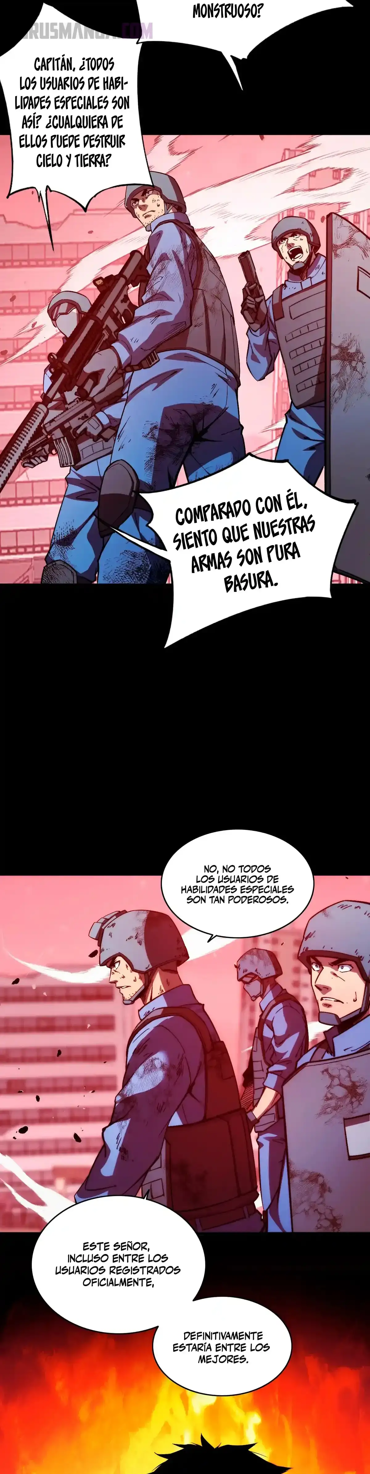 Read Apocalipsis El Estandarte del Rey Humano inclina a todas las discípulas ES Manga Online