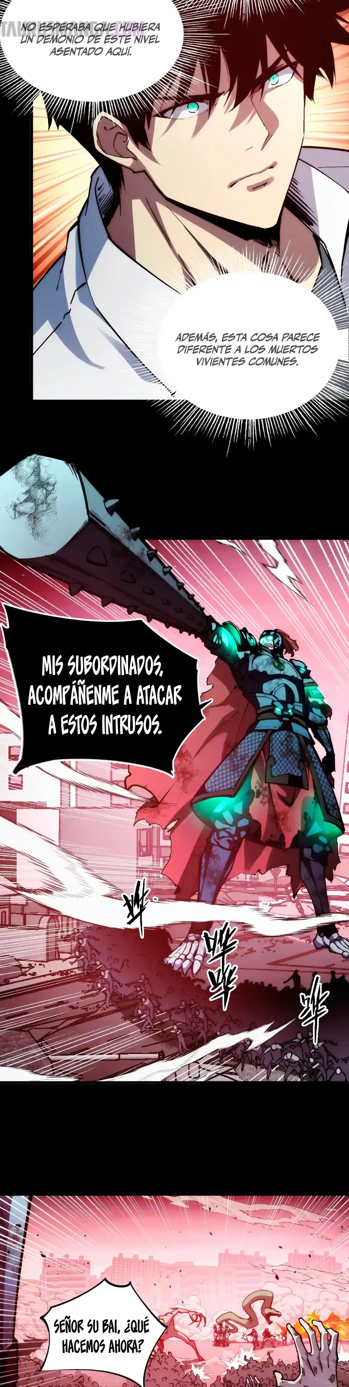 Read Apocalipsis El Estandarte del Rey Humano inclina a todas las discípulas ES Manga Online