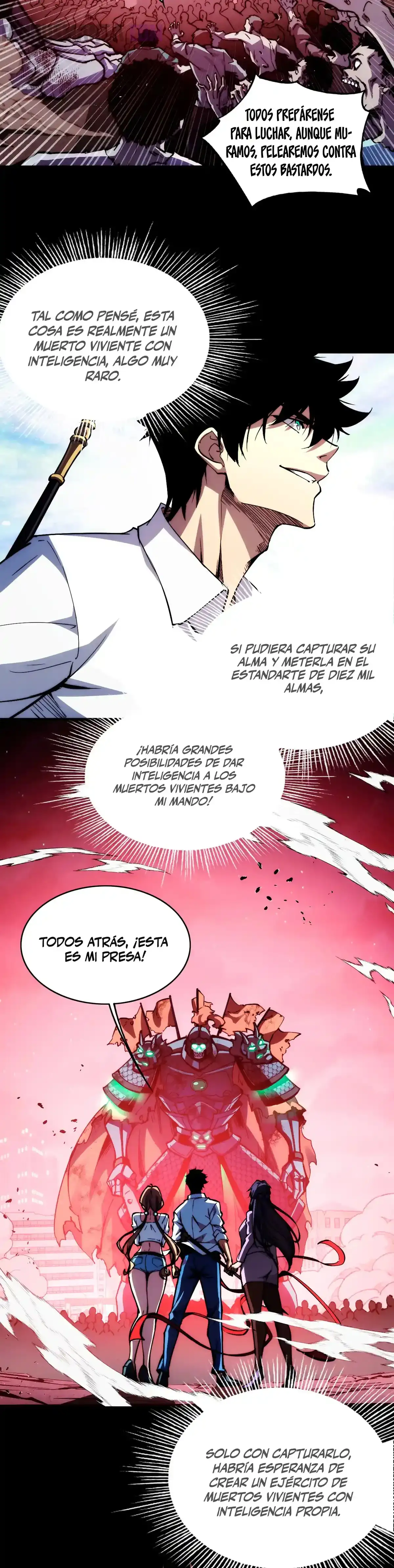 Read Apocalipsis El Estandarte del Rey Humano inclina a todas las discípulas ES Manga Online