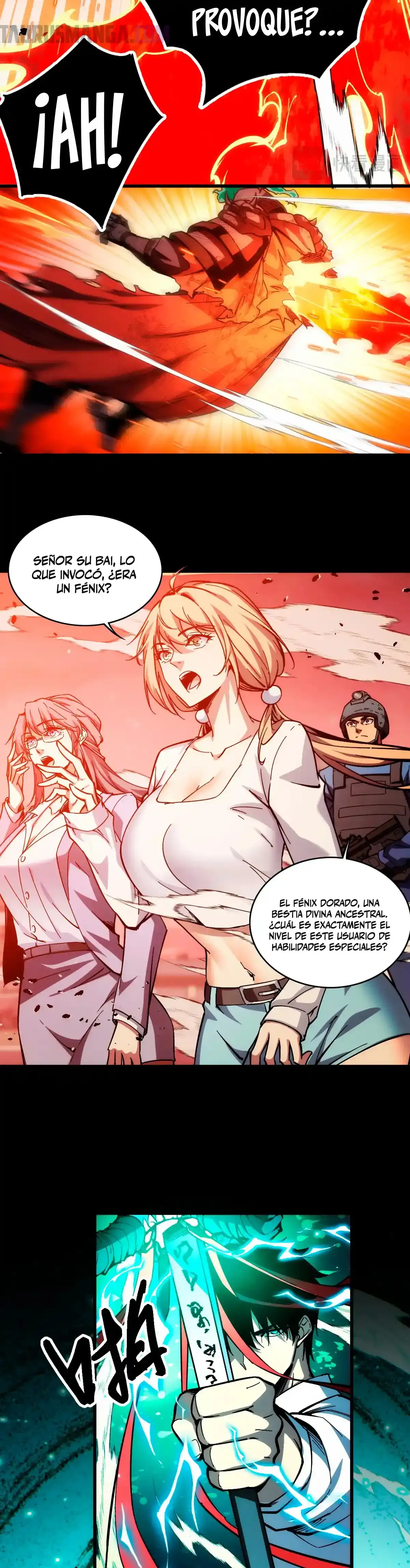 Read Apocalipsis El Estandarte del Rey Humano inclina a todas las discípulas ES Manga Online