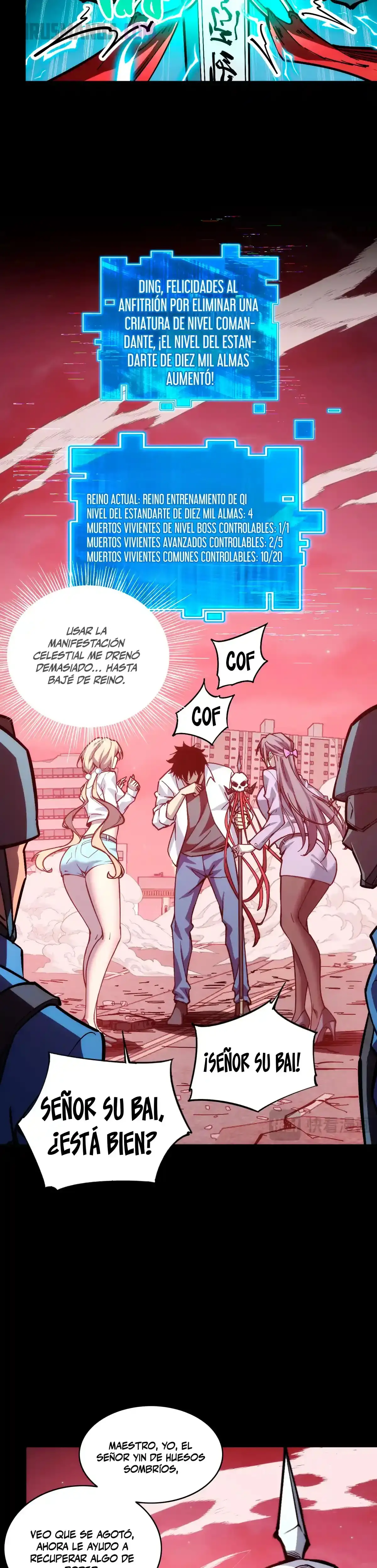 Read Apocalipsis El Estandarte del Rey Humano inclina a todas las discípulas ES Manga Online