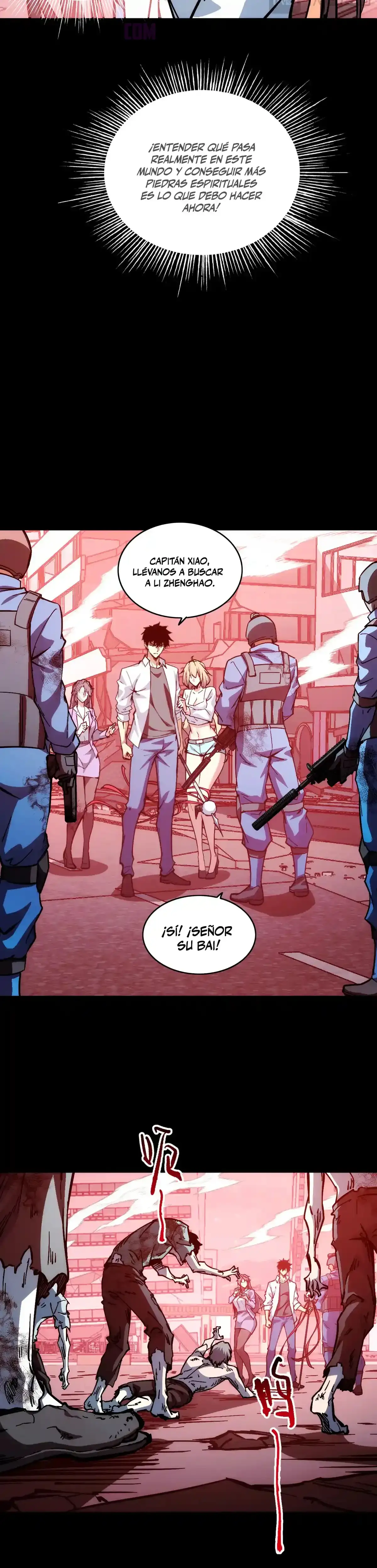 Read Apocalipsis El Estandarte del Rey Humano inclina a todas las discípulas ES Manga Online