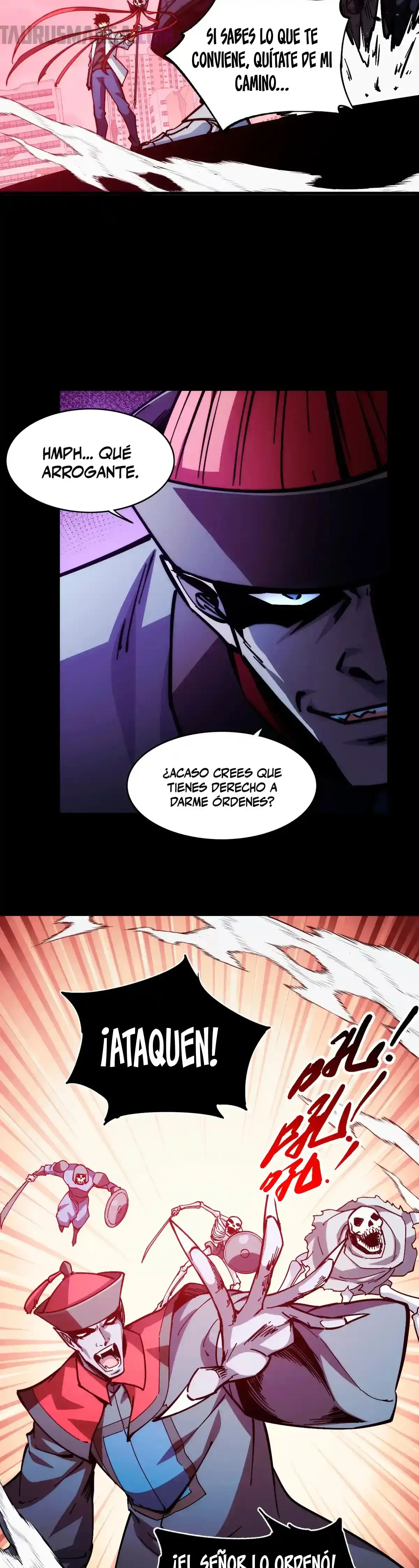 Read Apocalipsis El Estandarte del Rey Humano inclina a todas las discípulas ES Manga Online