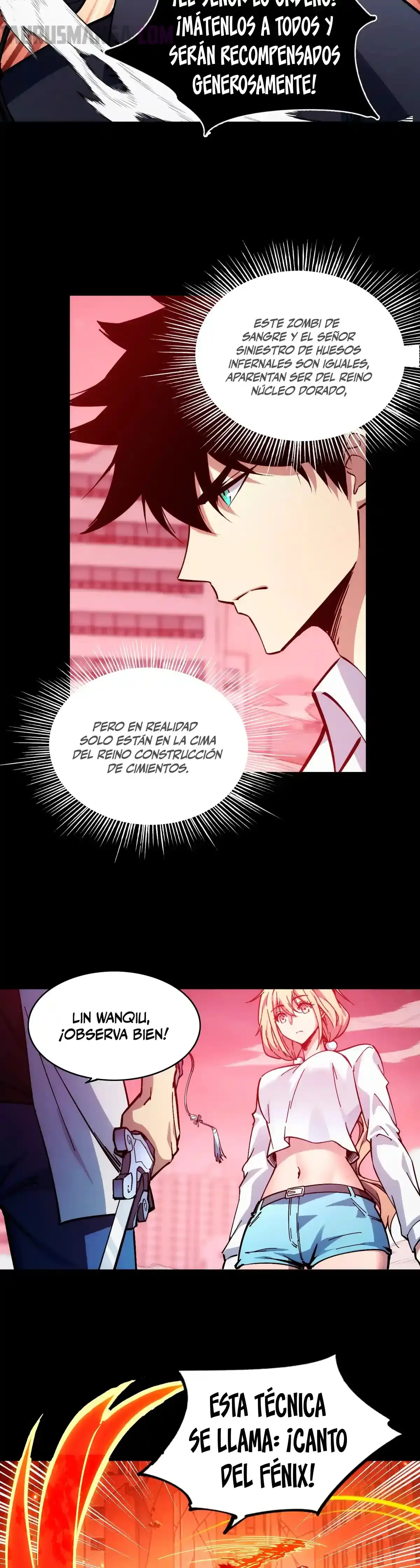Read Apocalipsis El Estandarte del Rey Humano inclina a todas las discípulas ES Manga Online
