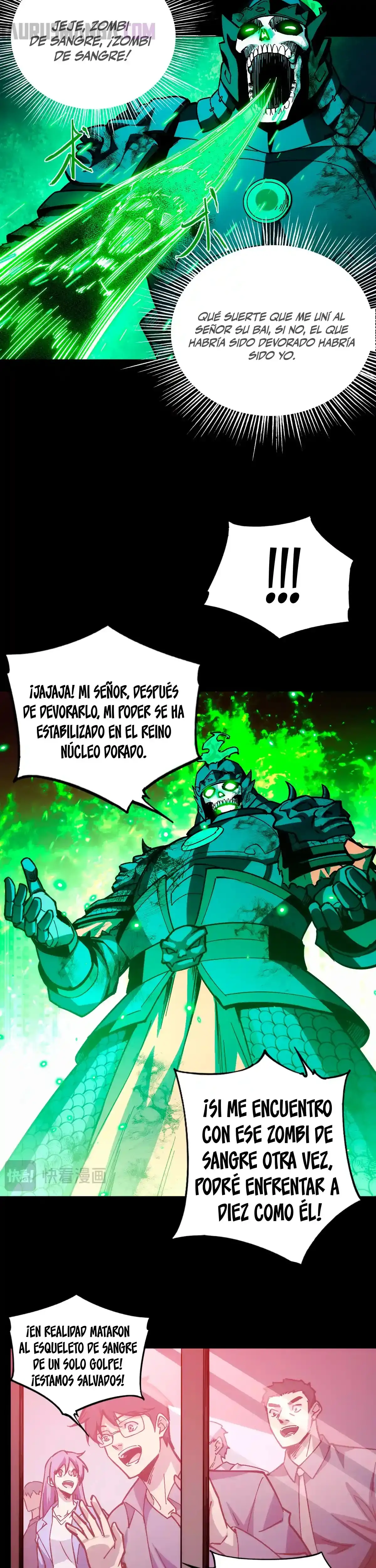Read Apocalipsis El Estandarte del Rey Humano inclina a todas las discípulas ES Manga Online