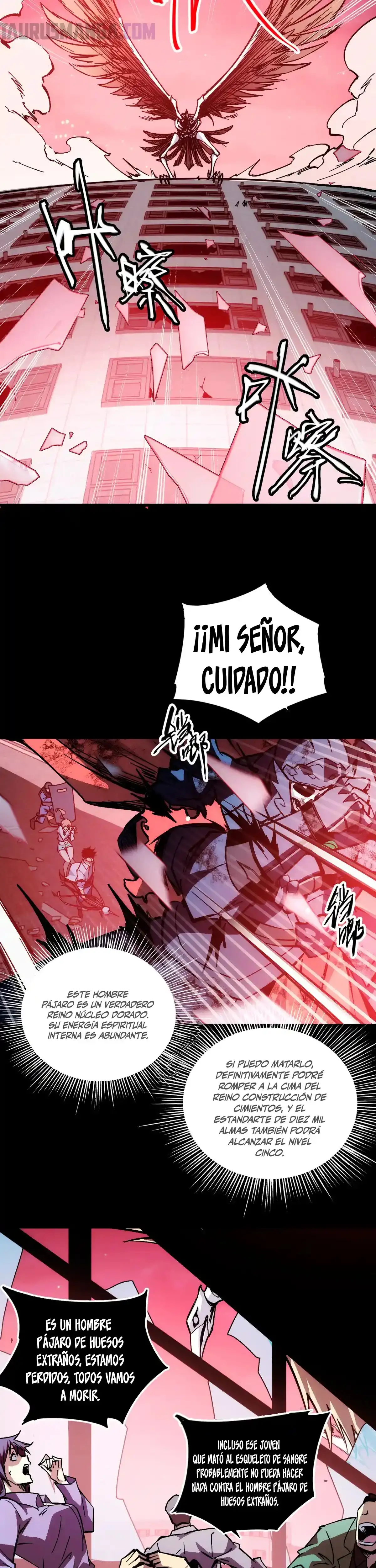 Read Apocalipsis El Estandarte del Rey Humano inclina a todas las discípulas ES Manga Online