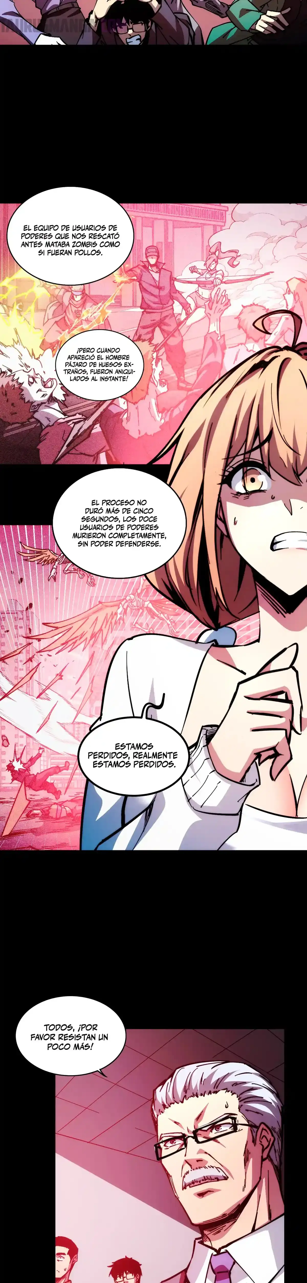 Read Apocalipsis El Estandarte del Rey Humano inclina a todas las discípulas ES Manga Online