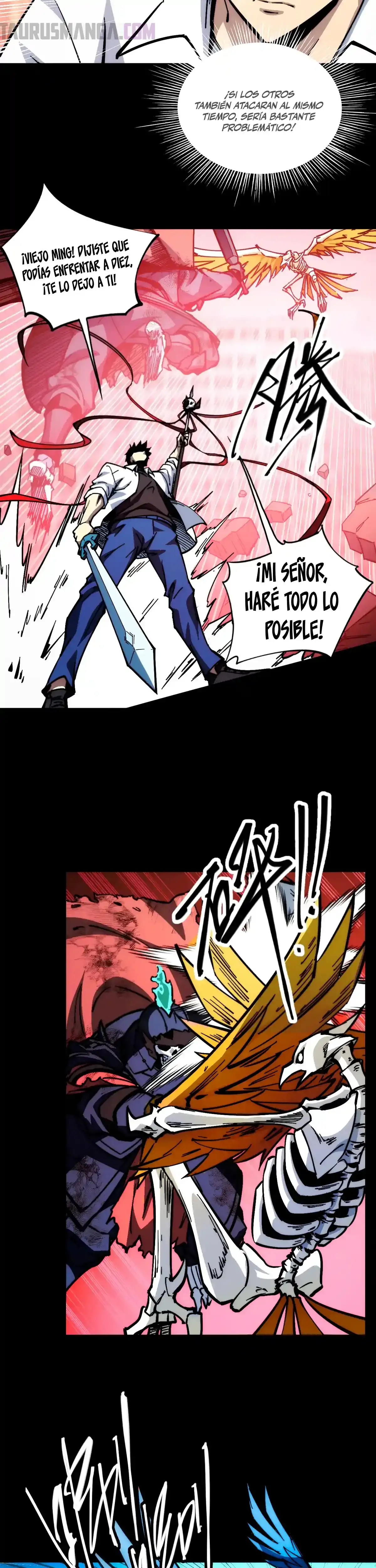 Read Apocalipsis El Estandarte del Rey Humano inclina a todas las discípulas ES Manga Online