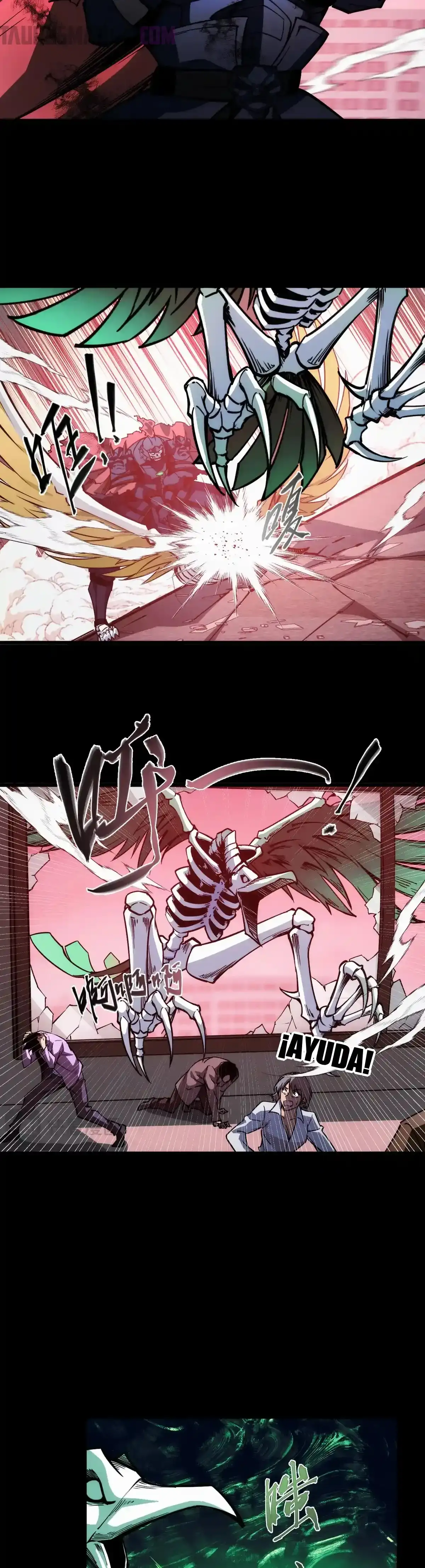 Read Apocalipsis El Estandarte del Rey Humano inclina a todas las discípulas ES Manga Online