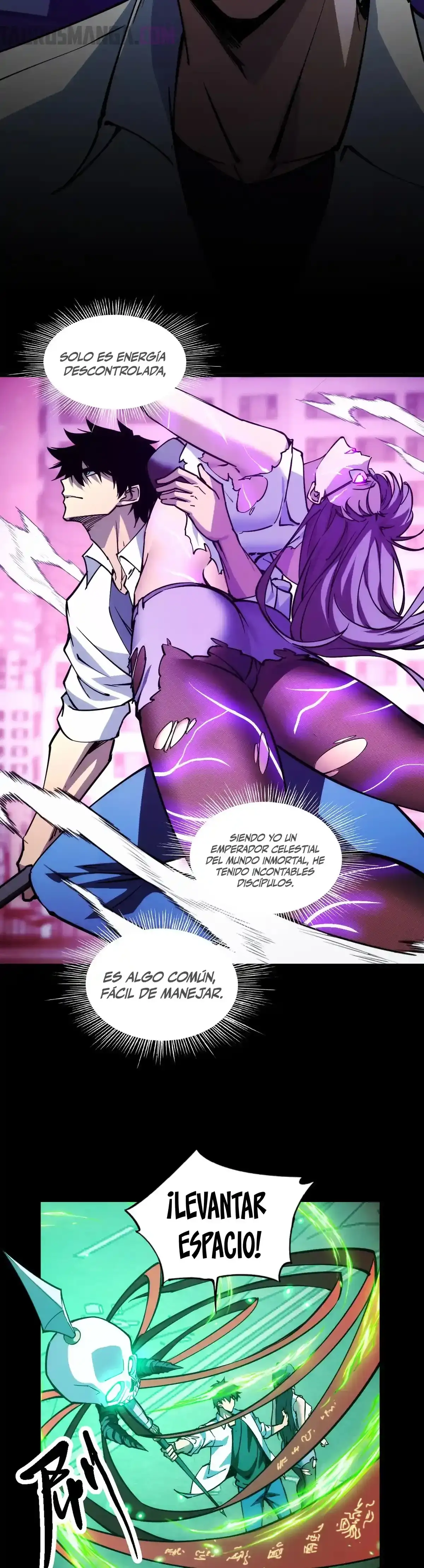 Read Apocalipsis El Estandarte del Rey Humano inclina a todas las discípulas ES Manga Online