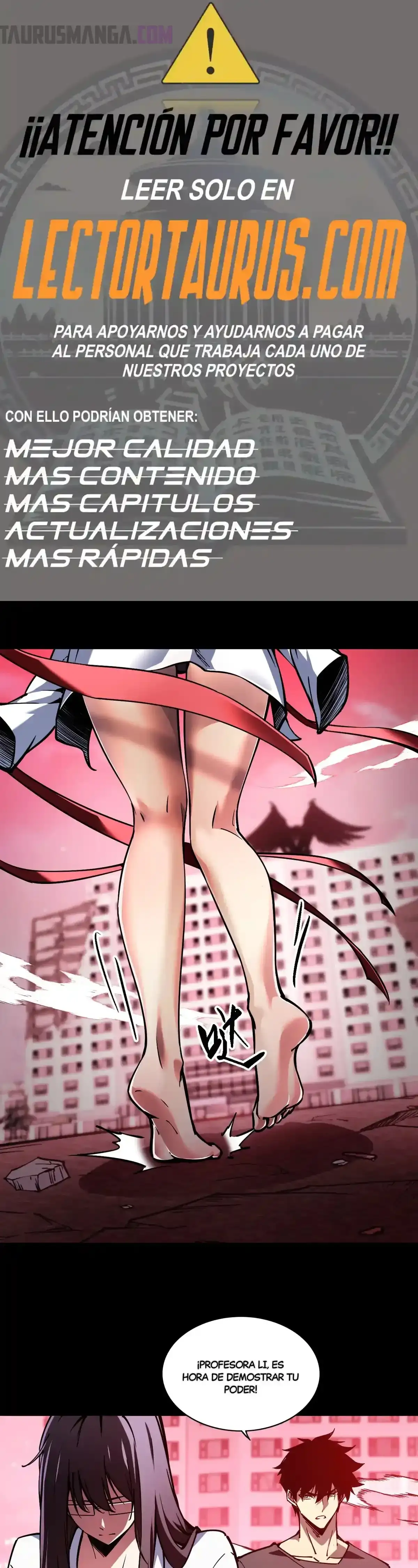 Read Apocalipsis El Estandarte del Rey Humano inclina a todas las discípulas ES Manga Online