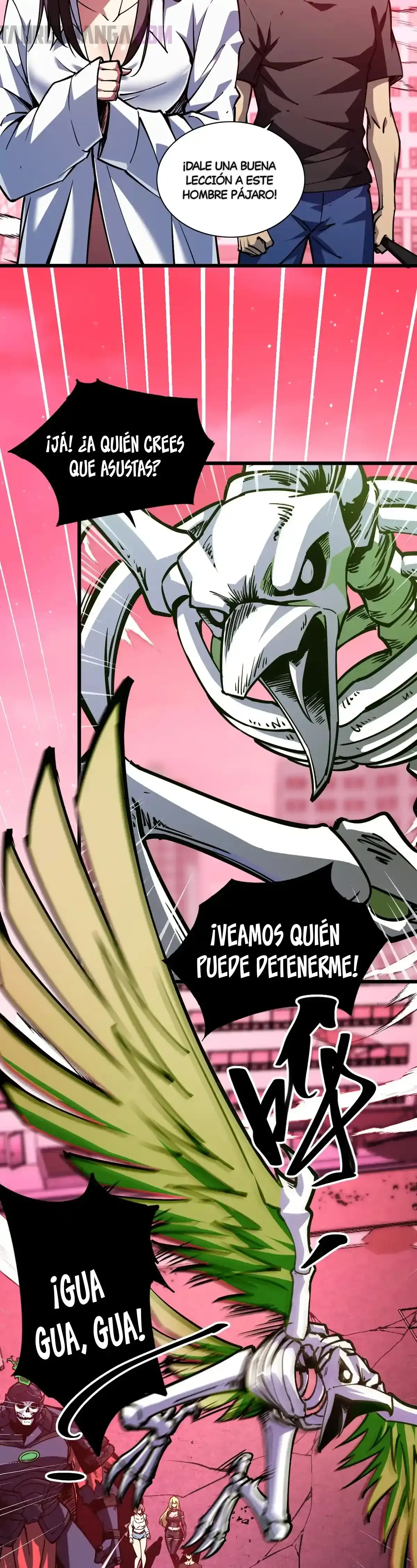 Read Apocalipsis El Estandarte del Rey Humano inclina a todas las discípulas ES Manga Online