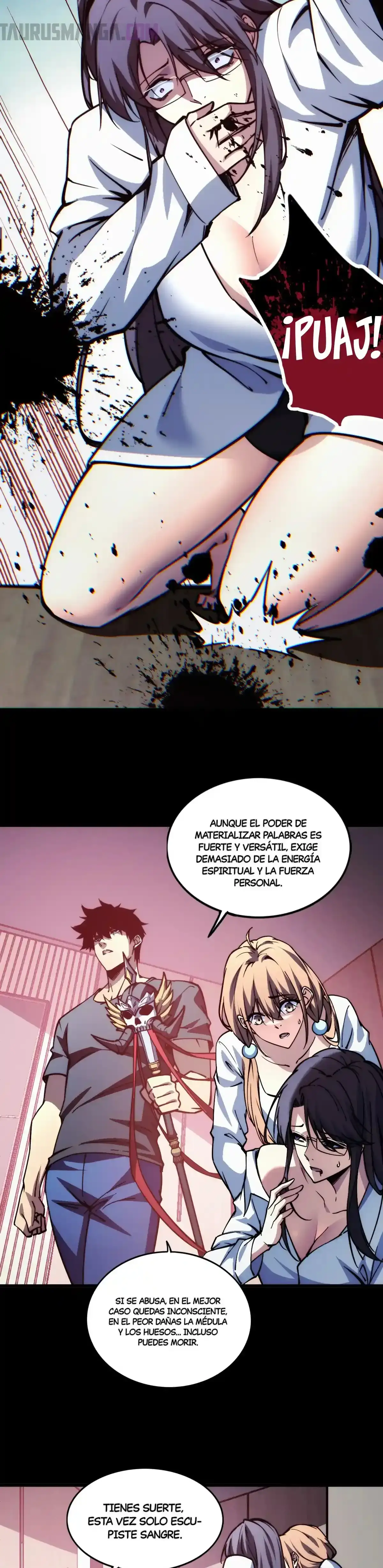 Read Apocalipsis El Estandarte del Rey Humano inclina a todas las discípulas ES Manga Online
