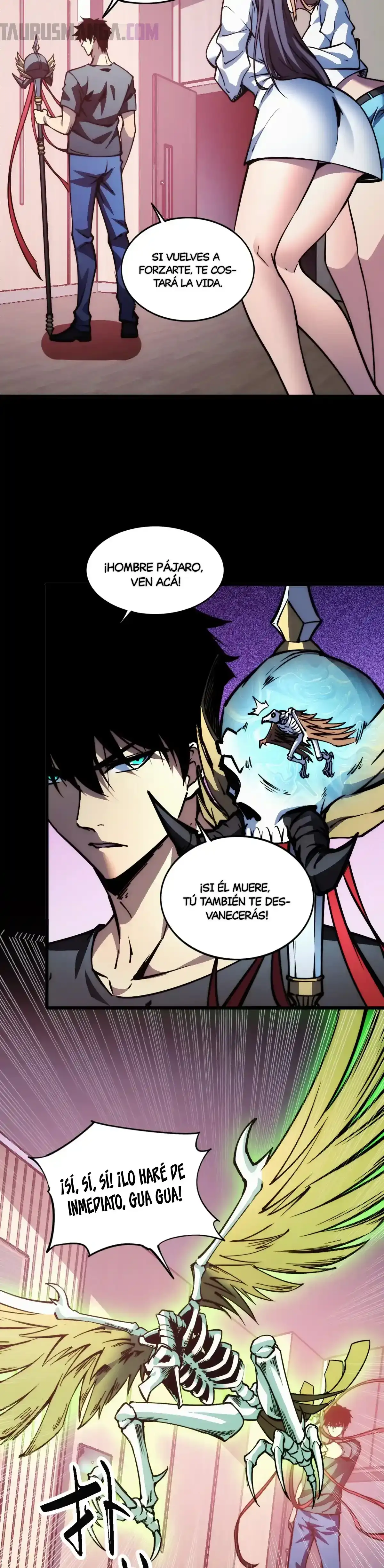 Read Apocalipsis El Estandarte del Rey Humano inclina a todas las discípulas ES Manga Online