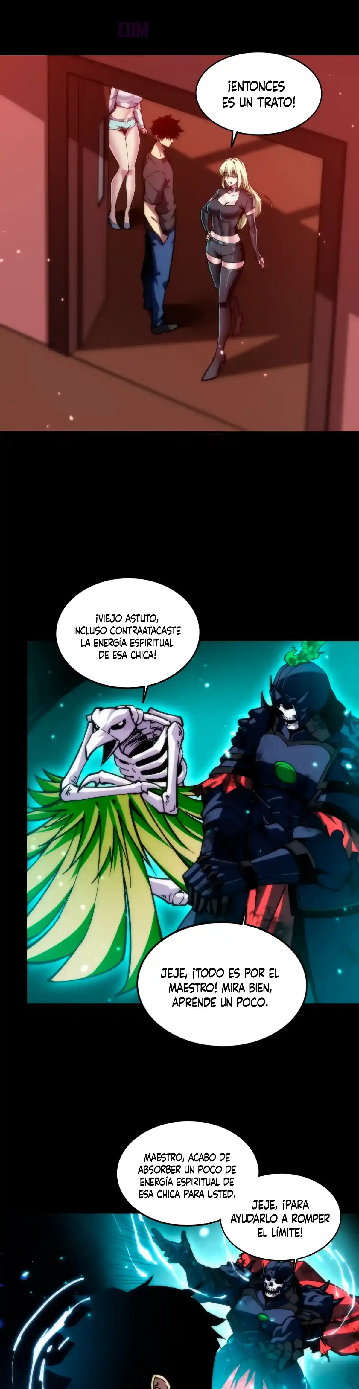 Read Apocalipsis El Estandarte del Rey Humano inclina a todas las discípulas ES Manga Online