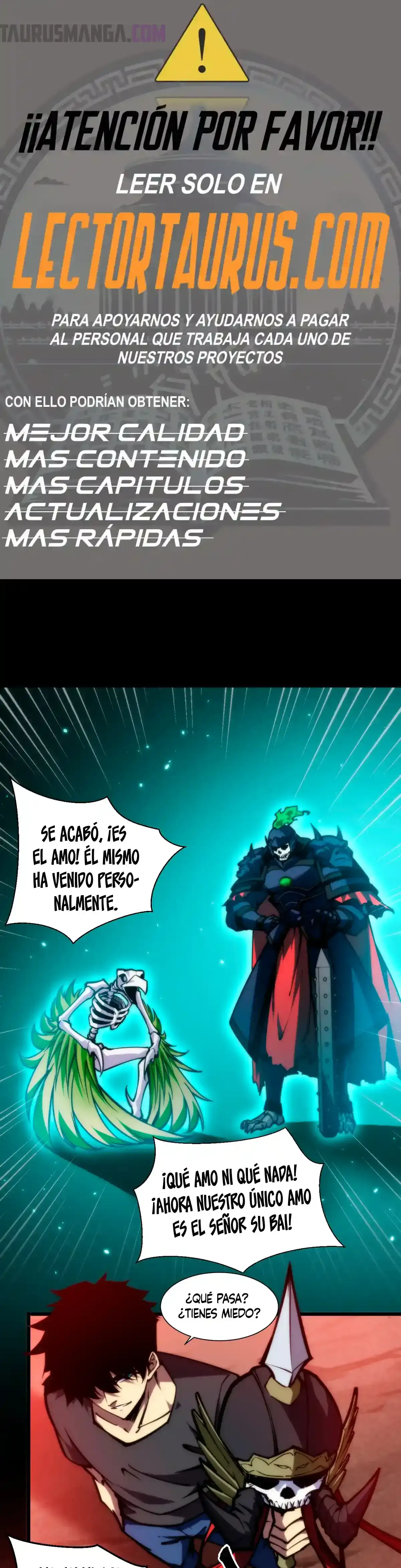 Read Apocalipsis El Estandarte del Rey Humano inclina a todas las discípulas ES Manga Online