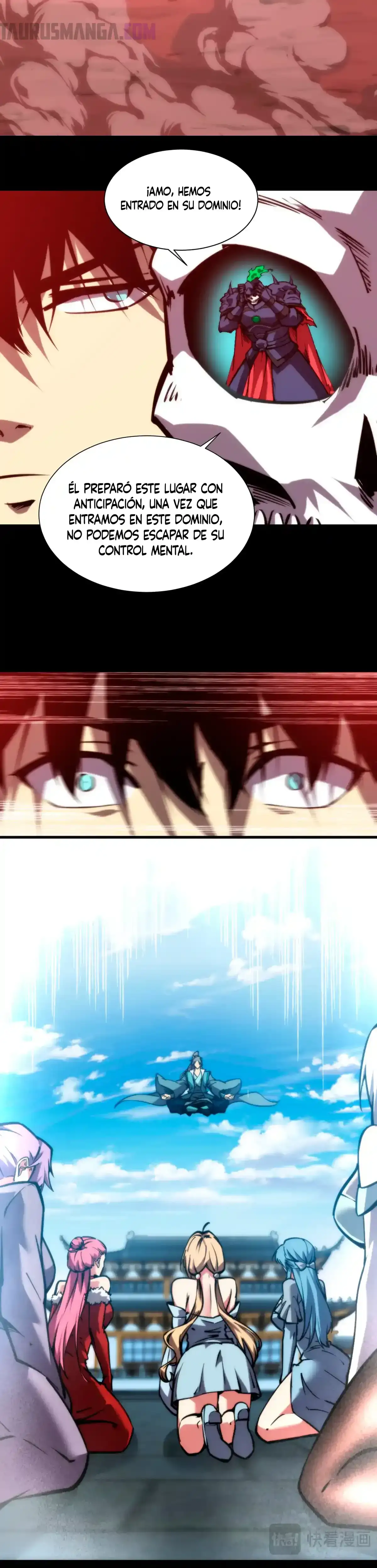 Read Apocalipsis El Estandarte del Rey Humano inclina a todas las discípulas ES Manga Online