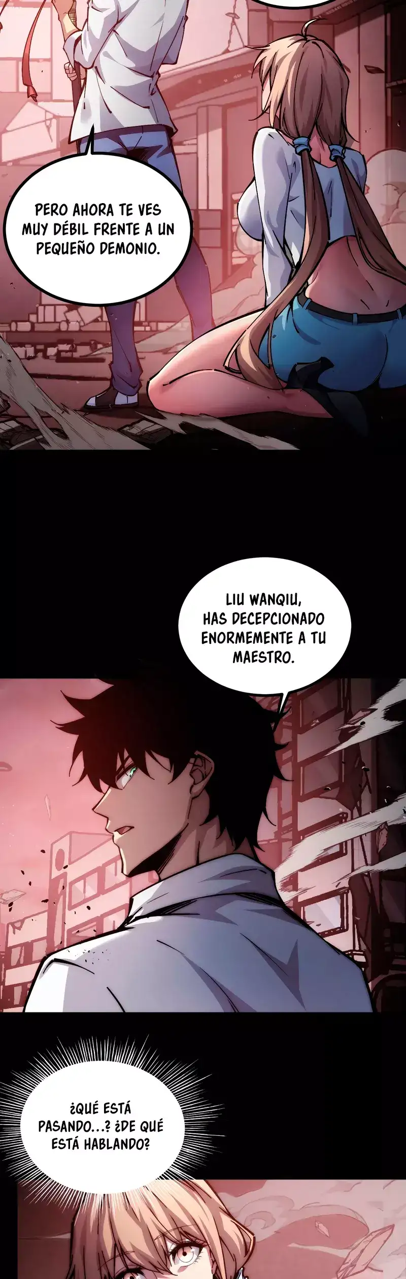 Read Apocalipsis El Estandarte del Rey Humano inclina a todas las discípulas ES Manga Online