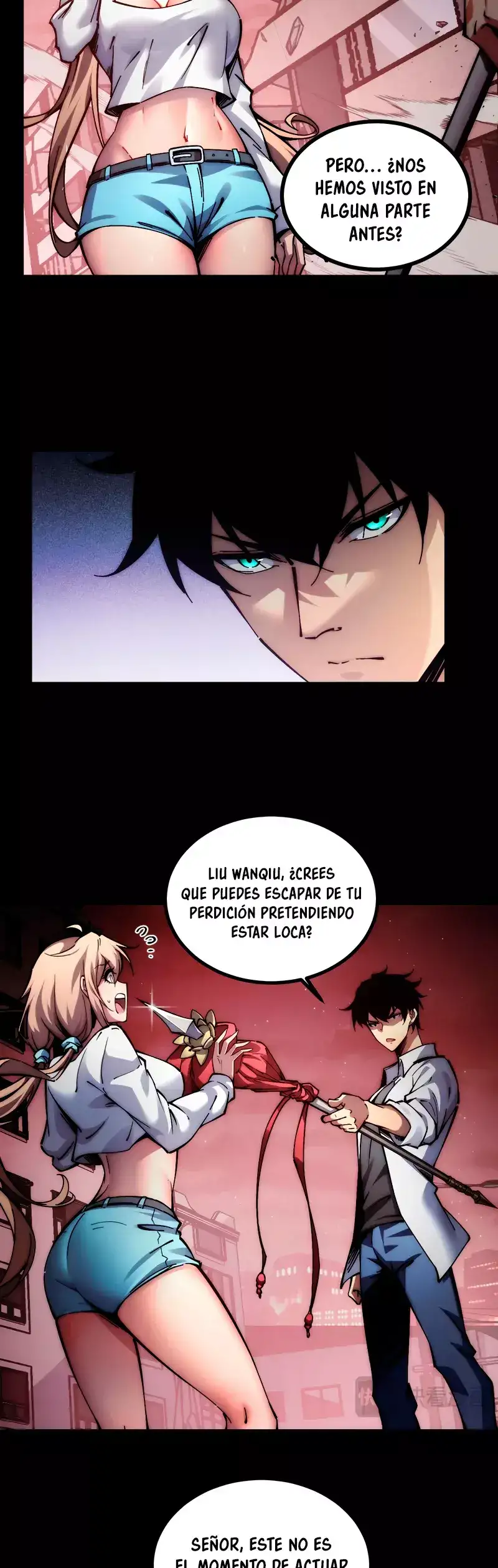Read Apocalipsis El Estandarte del Rey Humano inclina a todas las discípulas ES Manga Online