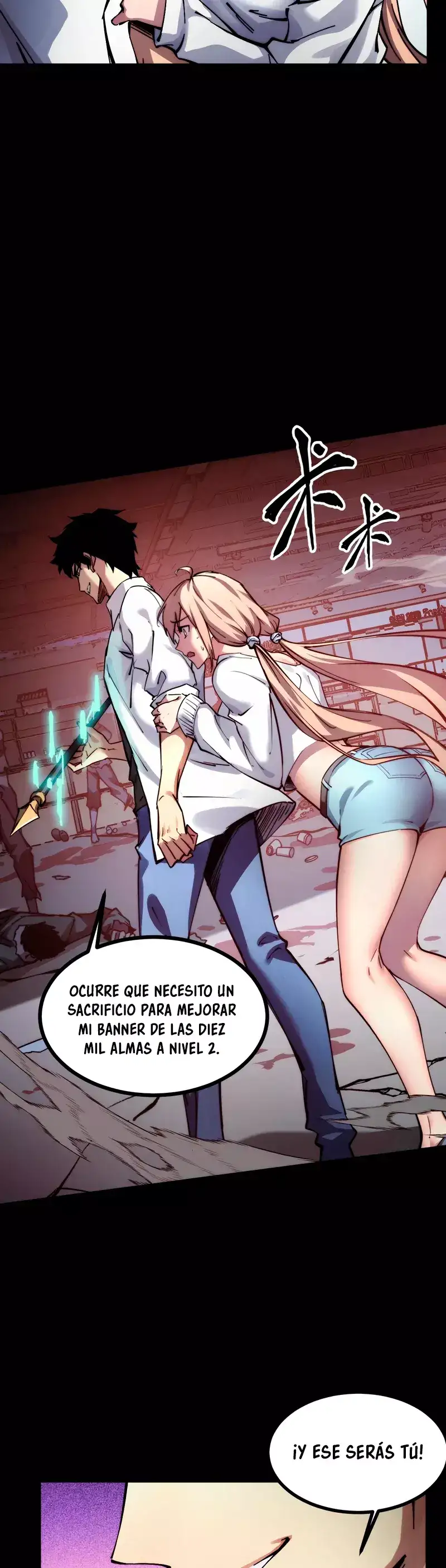 Read Apocalipsis El Estandarte del Rey Humano inclina a todas las discípulas ES Manga Online