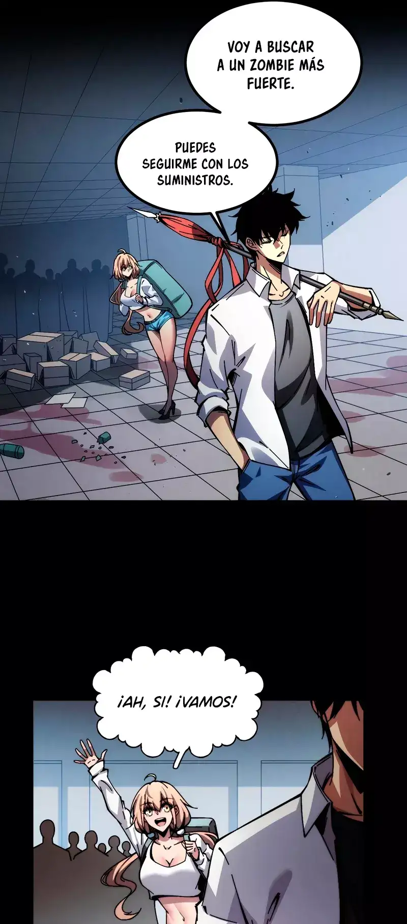 Read Apocalipsis El Estandarte del Rey Humano inclina a todas las discípulas ES Manga Online