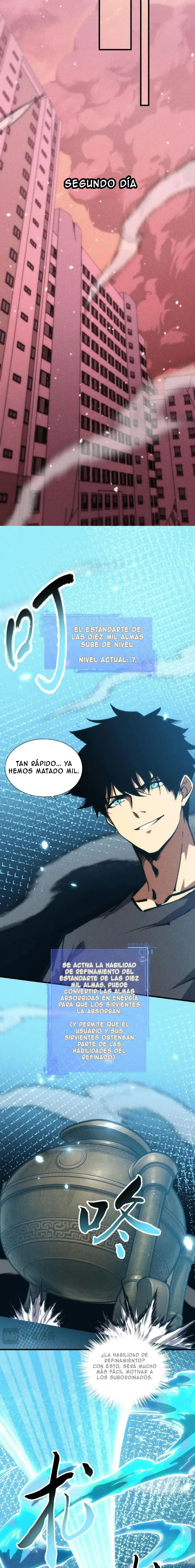 Read Apocalipsis El Estandarte del Rey Humano inclina a todas las discípulas ES Manga Online
